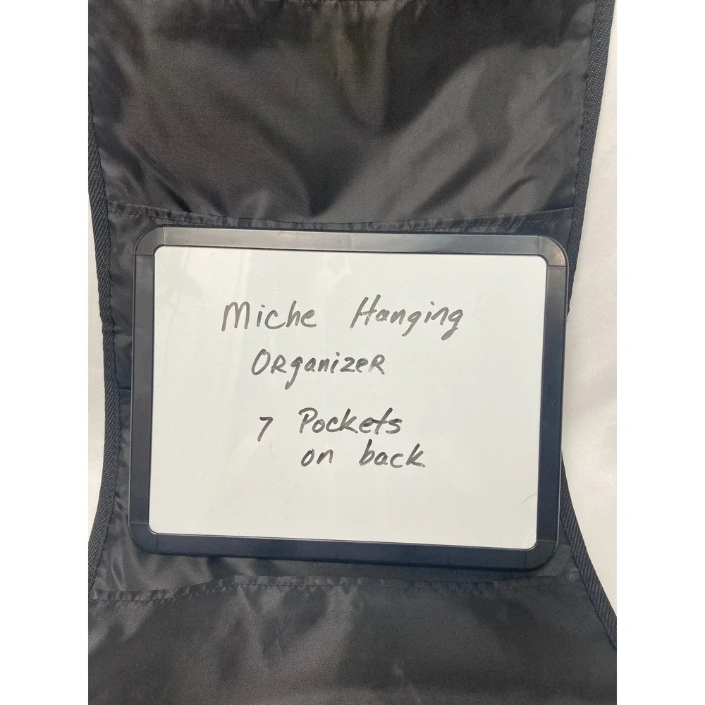 Miche Hanging Closet Organizer 13 Pocket  Accessory Storage Black